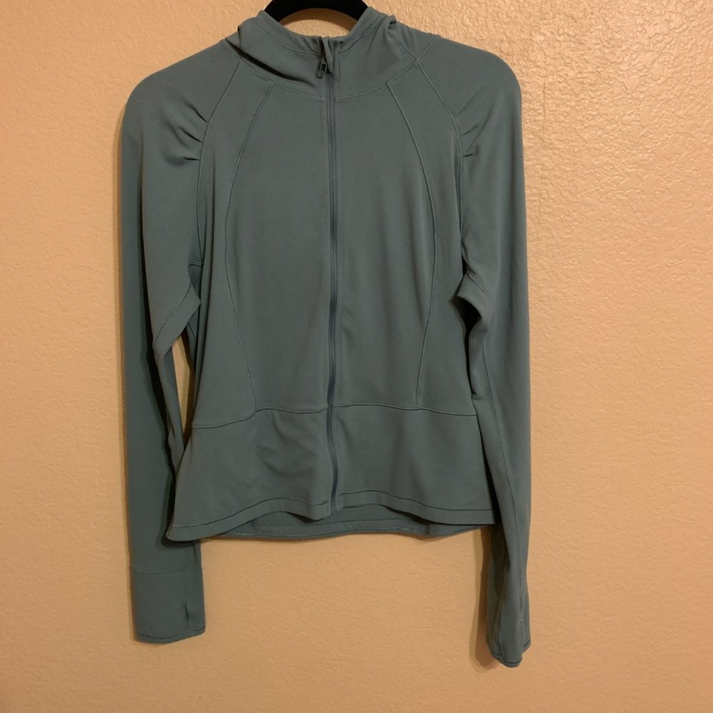 Lululemon Move With Ease Jacket, Mystic Green, 12 - Picture 8 of 15